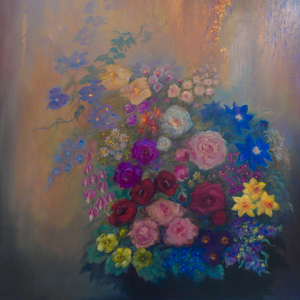 Spirit of Flowers I, 2020 (oil on canvas)Floral,