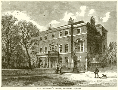 Mrs. Montagu's House, Portman Square (engraving)