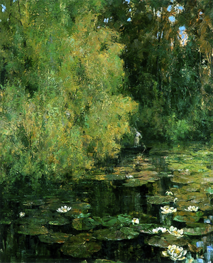 The Lily Pool, 1905 (oil on canvas)