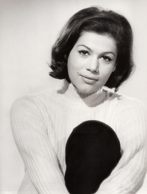 German actress Hannelore Elsner, Germany around 1969 (b/w photo)