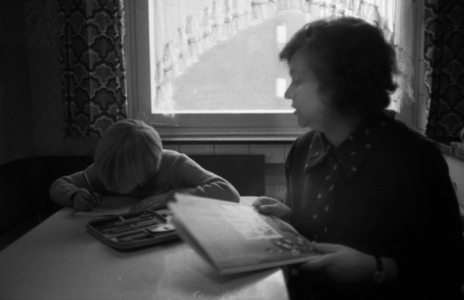 DEU, Germany, Walsum: Life and everyday life of a worker s family on 11.12.1975 …, 1975 (photo)