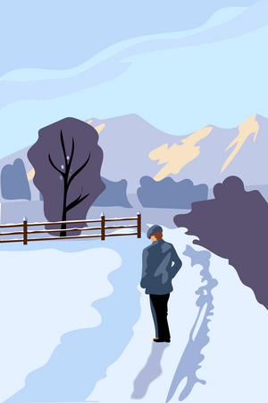 Yorkshire Winter, 2022 (digital)