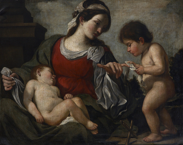 The Madonna and Child with the Infant St John (after Guercino)