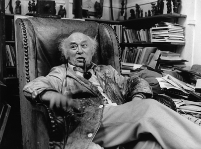 Josef Herman (b/w photo)
