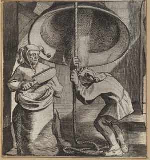 The Sensitive Fool, 1660-86 (brush and Indian ink on paper)