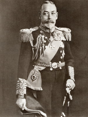 George V.  George Frederick Ernest Albert, 186-1936.  King of the United Kingdom.  