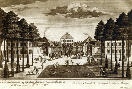 The Fuerstenried Palace in Munich, after 1717