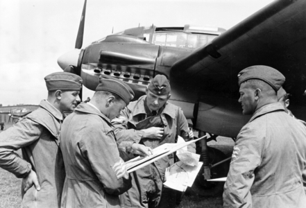 III Reich, Luftwaffe in maneuver 1939 (photo)