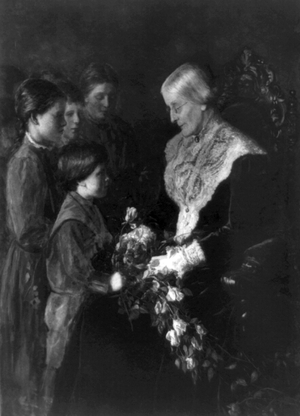 Suffragist Susan B. Anthony