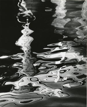 Water, Reflections, 1970 (silver gelatin print)