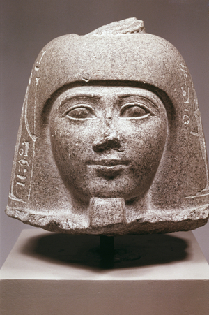 Bust of Paanmen, High Priest, 2800 BC (stone)