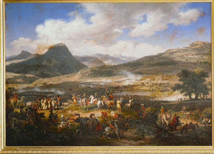 The Battle of Mount Tabor (painting on canvas)