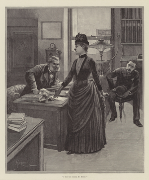 Mr Meeson's Will, by H Rider Haggard (engraving)