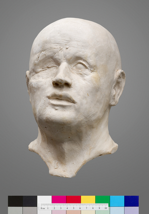 Facial reconstruction of Philip II of Macedon, c.1980s (plaster)