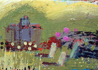 Iona landscape II, 2019 (acrylic on canvas)