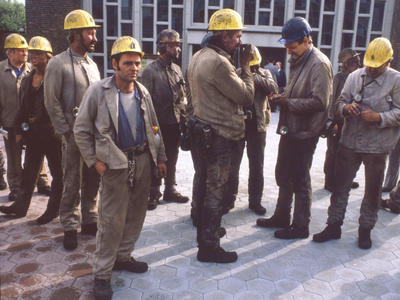 People, places and events in 1987 Ruhr The Dwemonstzrationen of the IGBE …, 1987 (photo)