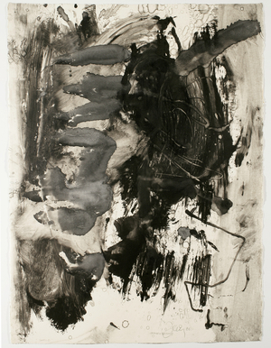 Shield, 1986 (monotype on cream guarro paper)
