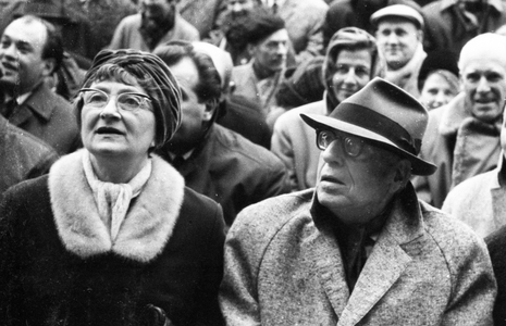 Protests against emergency laws 1965 to 1971 DEU, Germany, Ruhr area The activities of the left, the …, 1965 (photo)