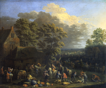 Pillaging of a village