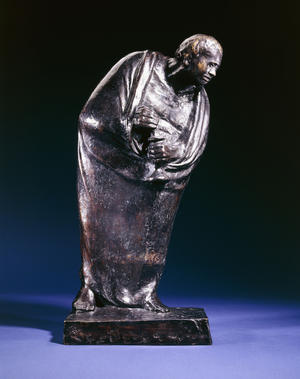 The Lonely; Der Einsame, 1911 (bronze with brown patina)