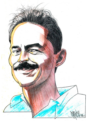 Massimo Dapporto  (digital coloured pencil drawing)
