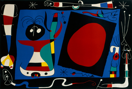 Woman at the Mirror, 1956 (litho)