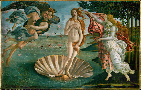 The Birth of Venus (painting on canvas)