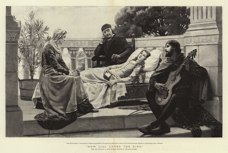 How Lisa loved the King (engraving)