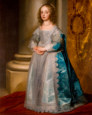 Princess Mary Stuart, 1637 (oil on canvas)