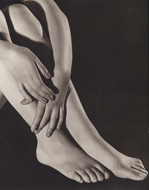 Illustration for Portrait of a Model (b/w photo)