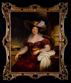 Duchess of Rutland (oil on canvas)