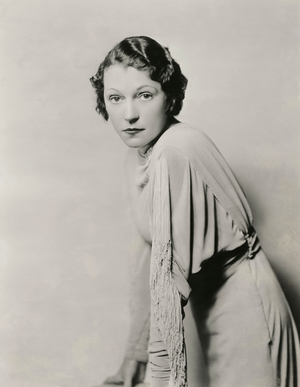 Alice Brady, Publicity Portrait, MGM, 1930's  (b/w photo)