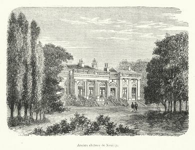 Ancien chateau de Neuilly (engraving)