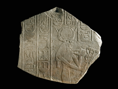 Hathor plays a sistrum to soften the heart of …