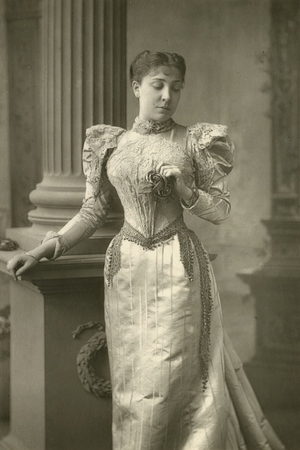 Olga Nethersole, actress (b/w photo)