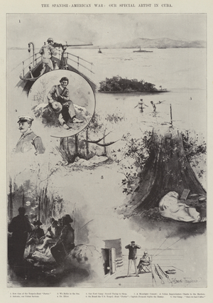 The Spanish-American War (litho)
