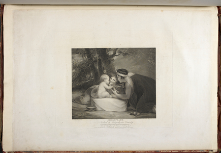 Shakespeare nursed by Tragedy and Comedy