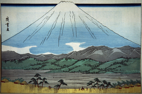Mount Fuji Early 19th Century Japanese Art David David Gallery, Philadelphia