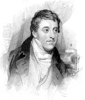 Sir Humphry Davy, 19th century (engraving)