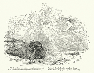 Shakespeare: The Tempest (litho)