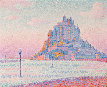 Mont Saint-Michel, Setting Sun, 1897 (oil on canvas)
