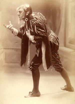 Eugenio Giraldoni in the title role of Verdi's Rigoletto