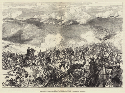 The War, Battle of Plevna (engraving)