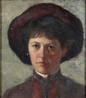Alice Frye Leach, c.1880 (oil on canvas)