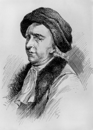 Leonard Euler (1707-1783) swiss mathematician and physicist, engraving