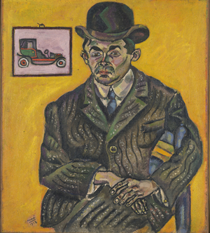 Portrait of Heriberto Casany, 1918 (oil on canvas)