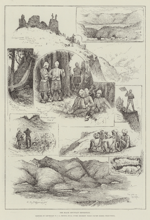 The Black Mountain Expedition (engraving)
