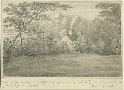 Burton-upon-Trent: pen and ink drawing, nd [1799-1854] (drawing)