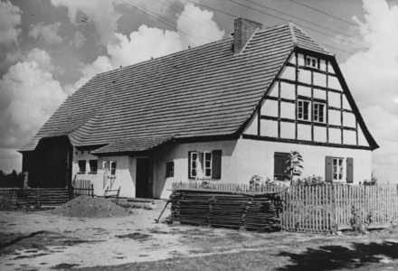 III Reich, land reclamation around, 1937 (photo)