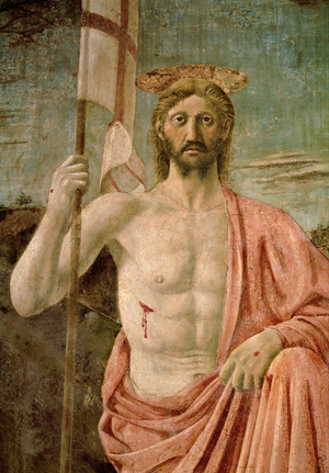 Christ resurrected (mural painting)